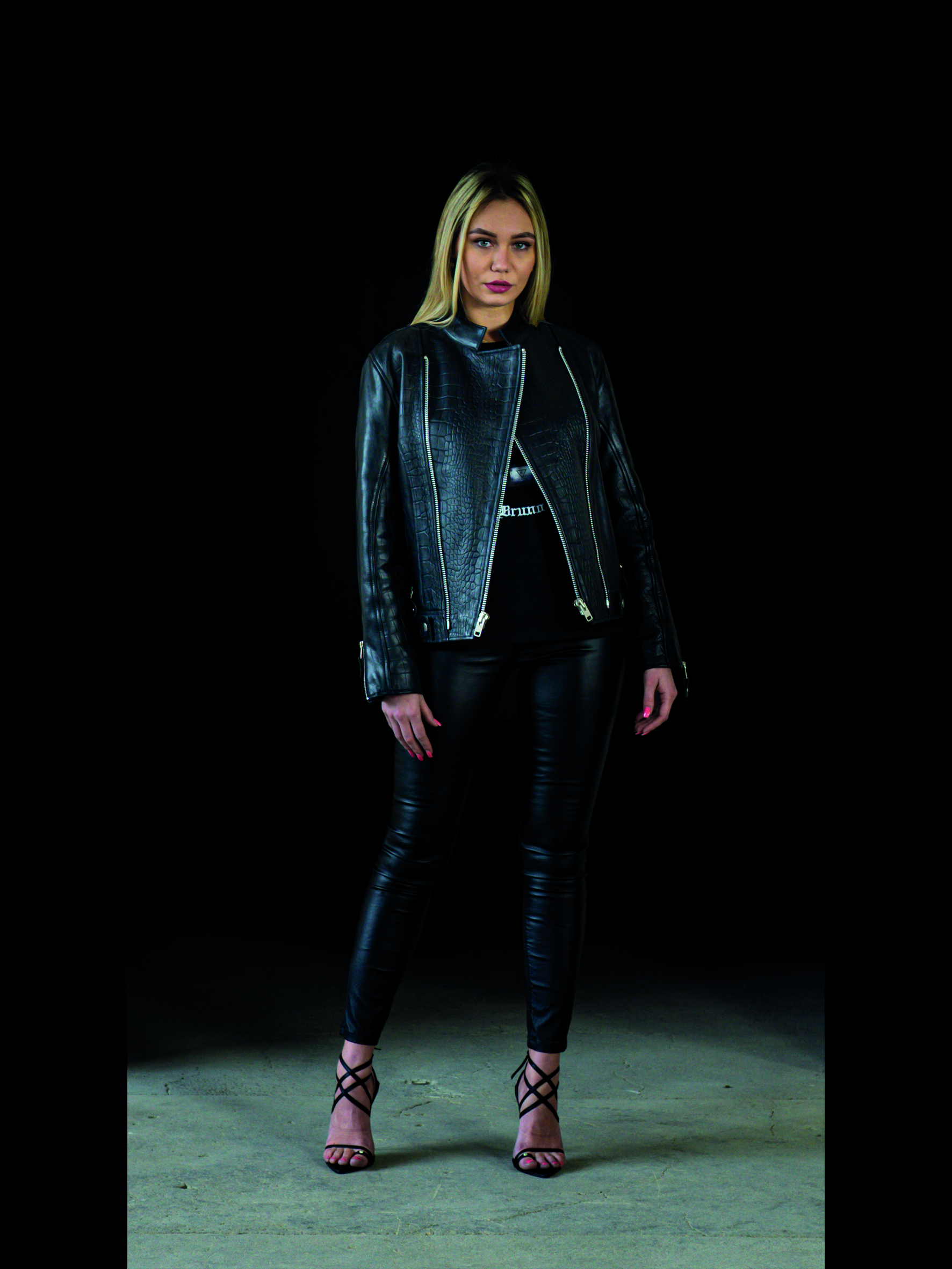 LEDERJACKE BLACK INSOMNIA WOMAN – Bild 6