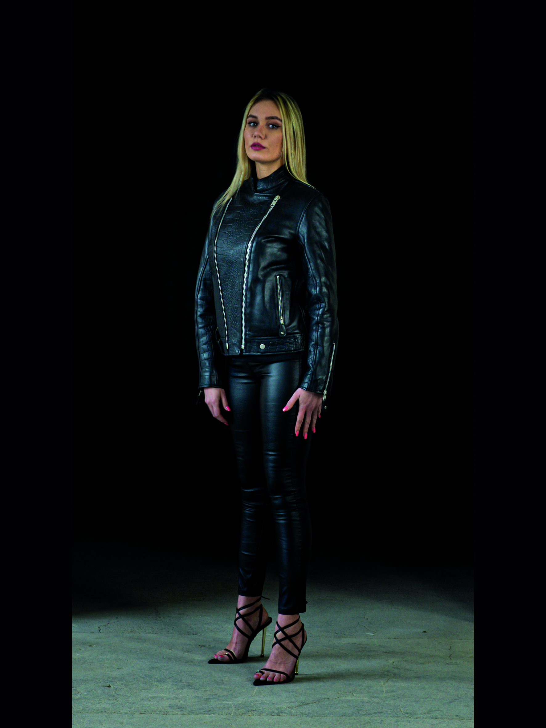 LEDERJACKE BLACK INSOMNIA WOMAN – Bild 8