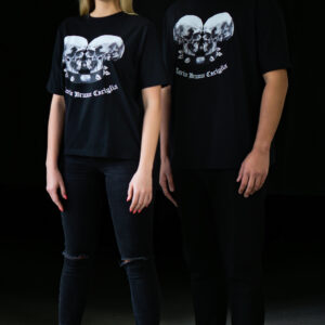 PARTNER T-SHIRTS COUPLE SKULL