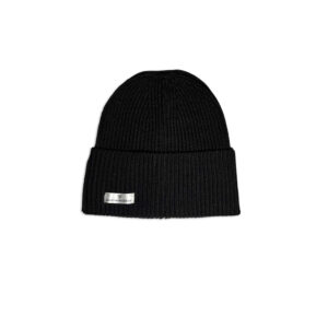MÜTZE RIPPSTRICK BEANIE MBC SATIN LABEL