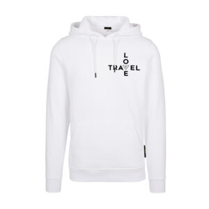 HOODIE BOARDING PASS WHITE EDITION