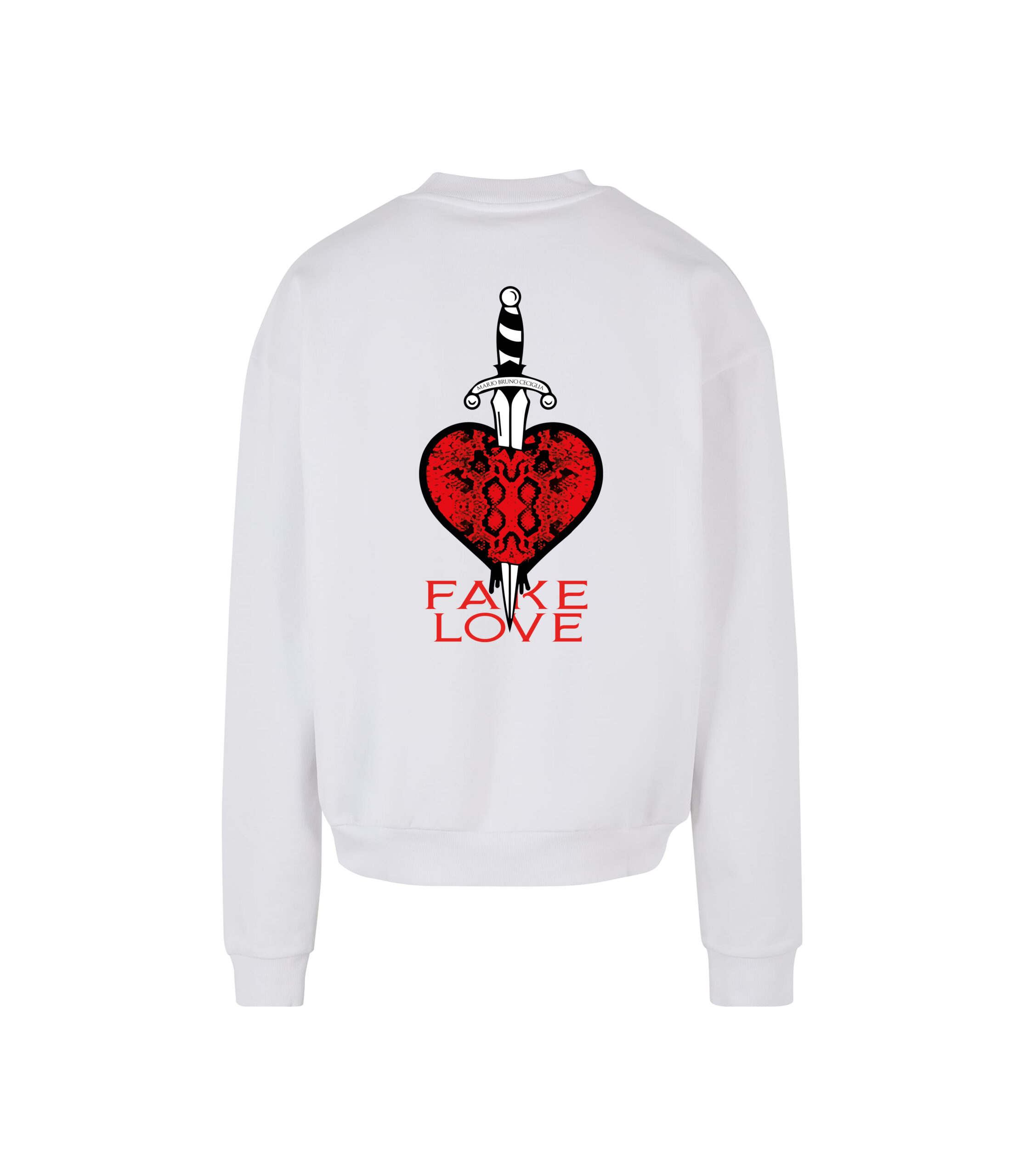CREWNECK OVERSIZE FAKE LOVE – Bild 4