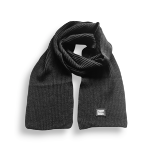 Schal Classic Metall Leder Emblem