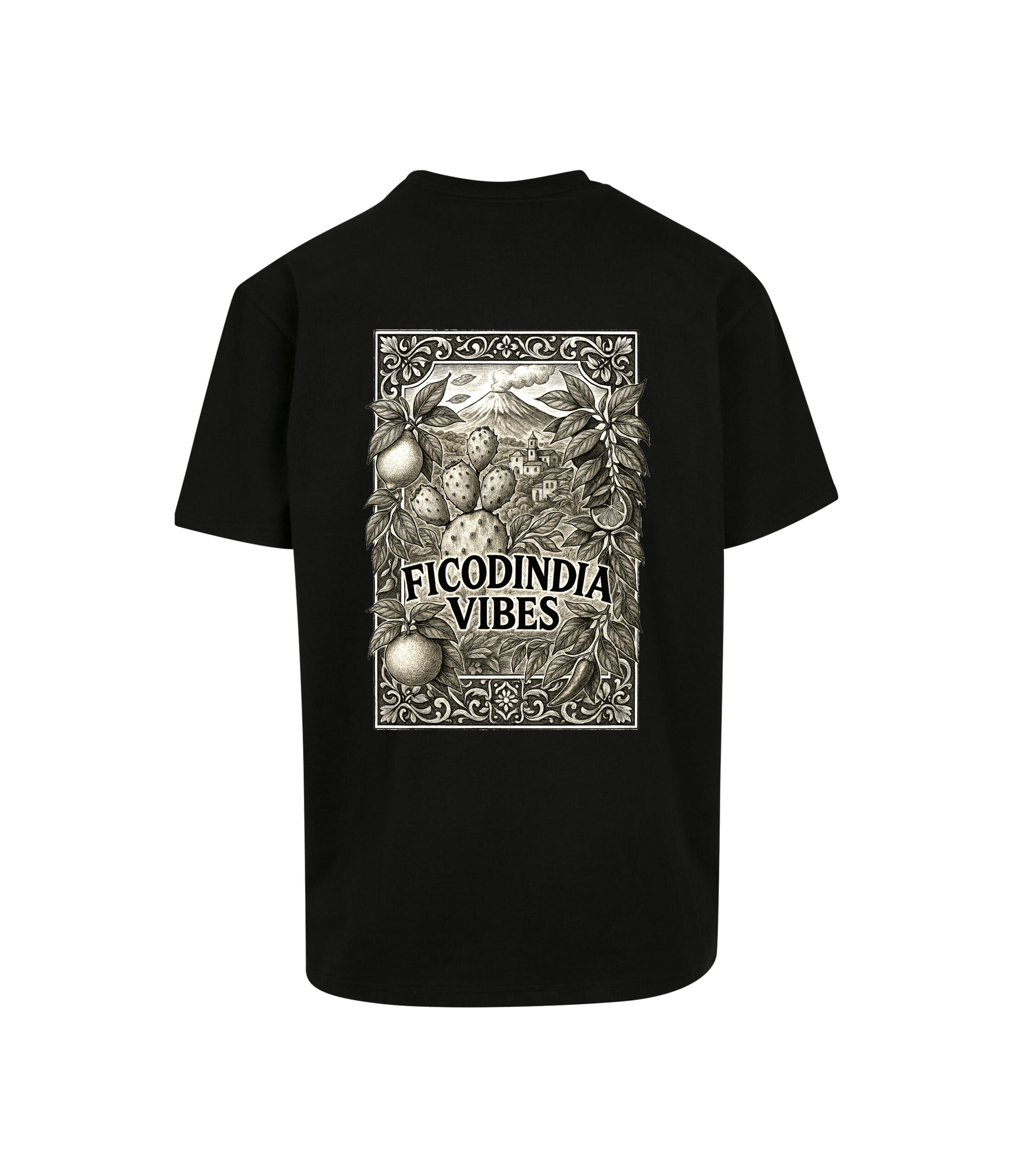 T-SHIRT OVERSIZE FICODINDIA VIBES – Bild 4