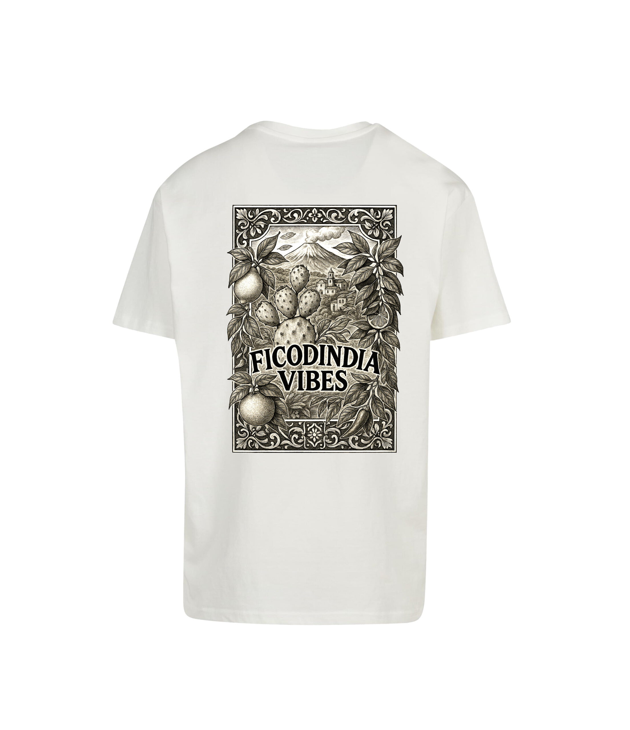 T-SHIRT OVERSIZE FICODINDIA VIBES – Bild 2