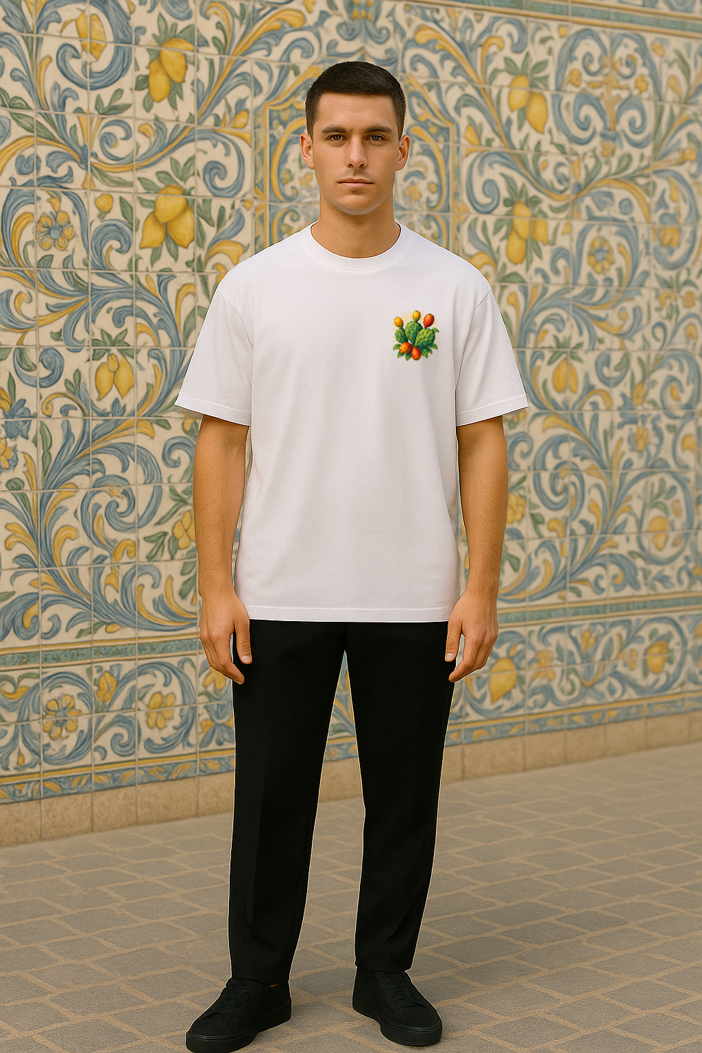 T-SHIRT OVERSIZE FICODINDIA VIBES – Bild 8