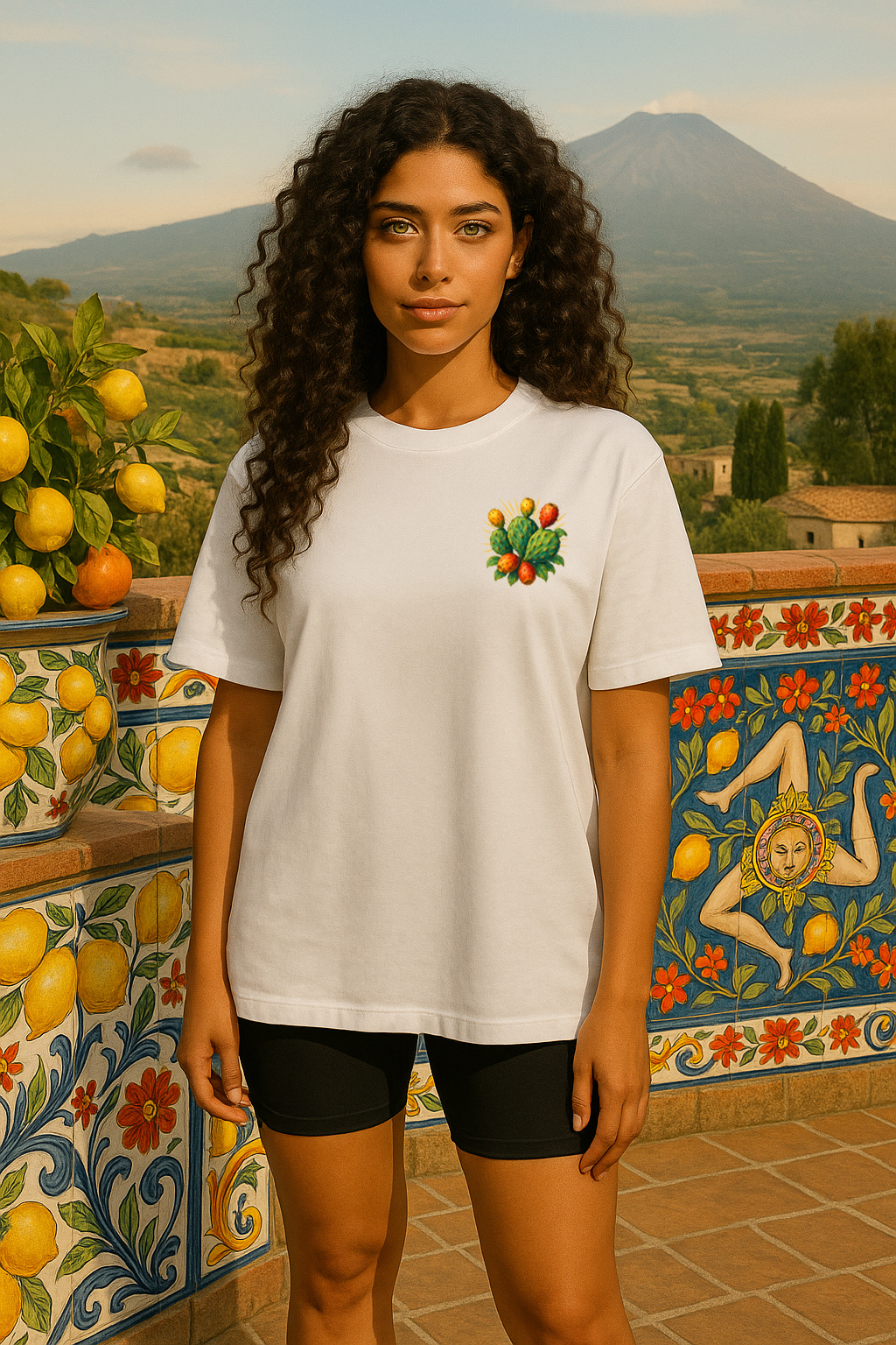 T-SHIRT OVERSIZE FICODINDIA VIBES – Bild 7