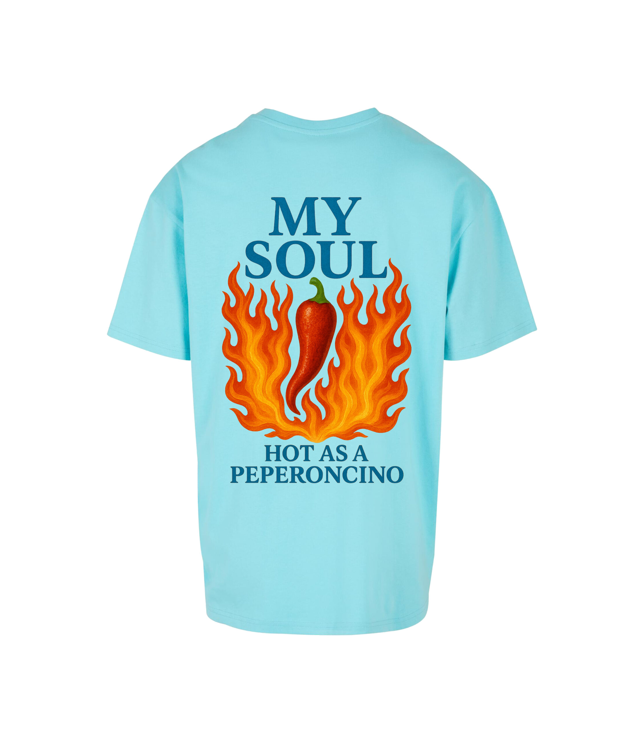 T-SHIRT OVERSIZE HOT AS A PEPERONCINO – Bild 6