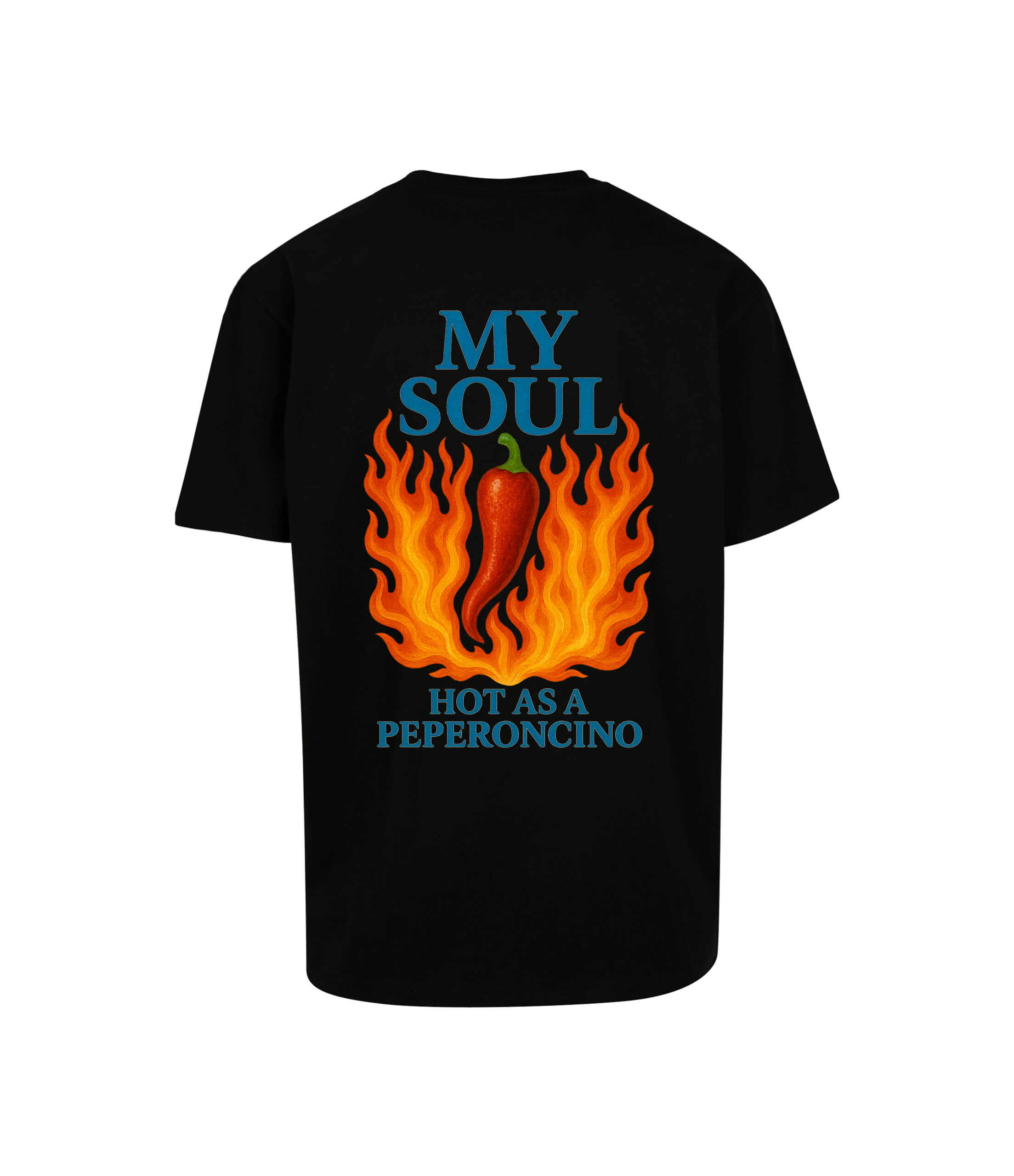 T-SHIRT OVERSIZE HOT AS A PEPERONCINO – Bild 4