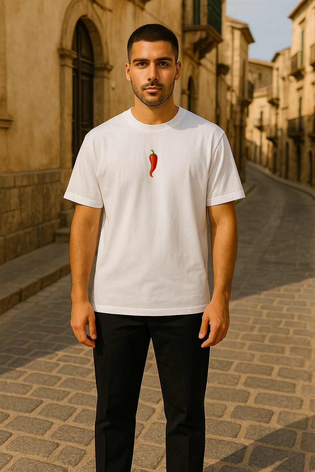 T-SHIRT OVERSIZE HOT AS A PEPERONCINO – Bild 7