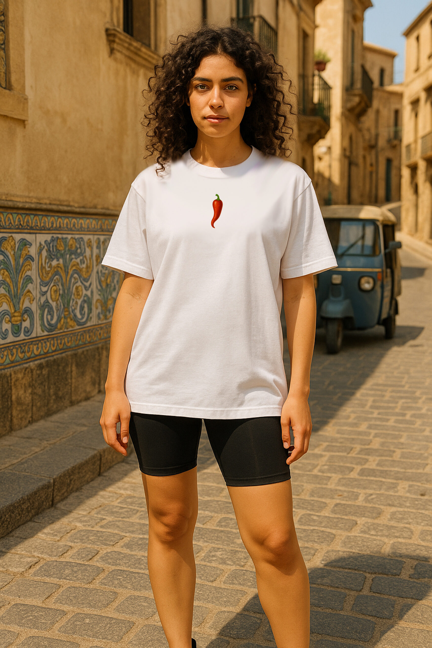 T-SHIRT OVERSIZE HOT AS A PEPERONCINO – Bild 8