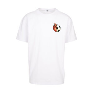 T-SHIRT OVERSIZE SOCCER HEART