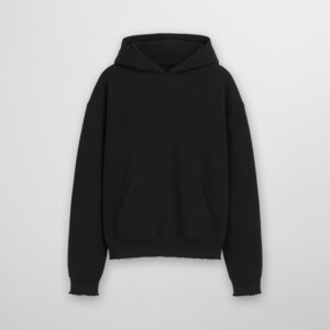 Kapuzen Hoodie Oversize in Destroyed Look