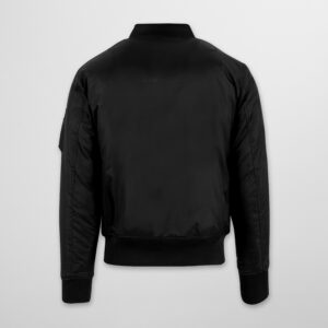 Alternative view of Bomberjacke mit Orangen Innenfutter